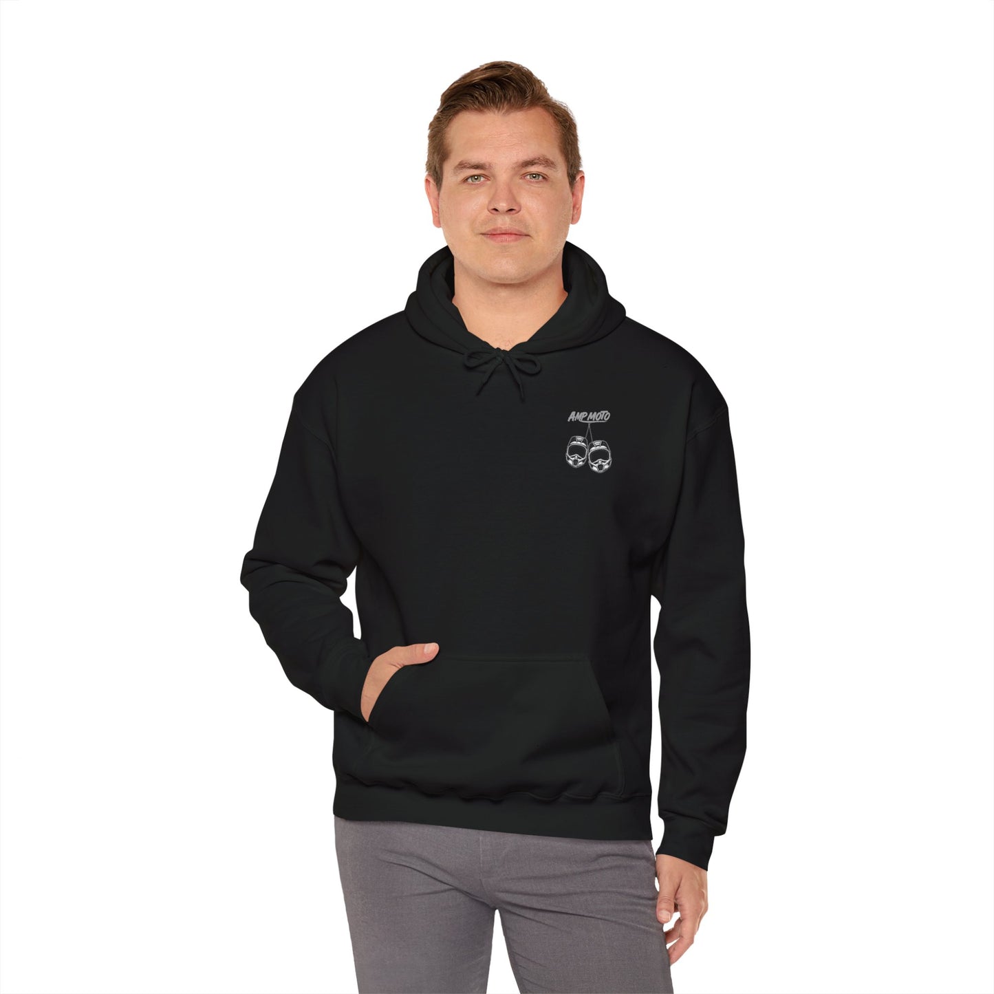 Amp Moto Hanging Helmets Hoodie